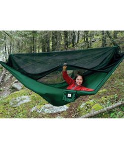Hammock with net to prevent bugs bites when camping